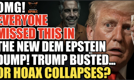 OMG! EVERYONE Missed This In The NEW Dem Epstein Dump! Trump Busted..Or Hoax Collapses?